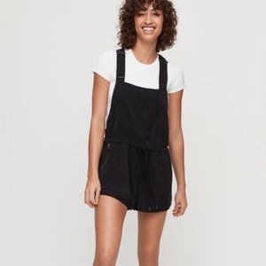 Aritzia Wilfred Free | Beatriz Romper Black, Small